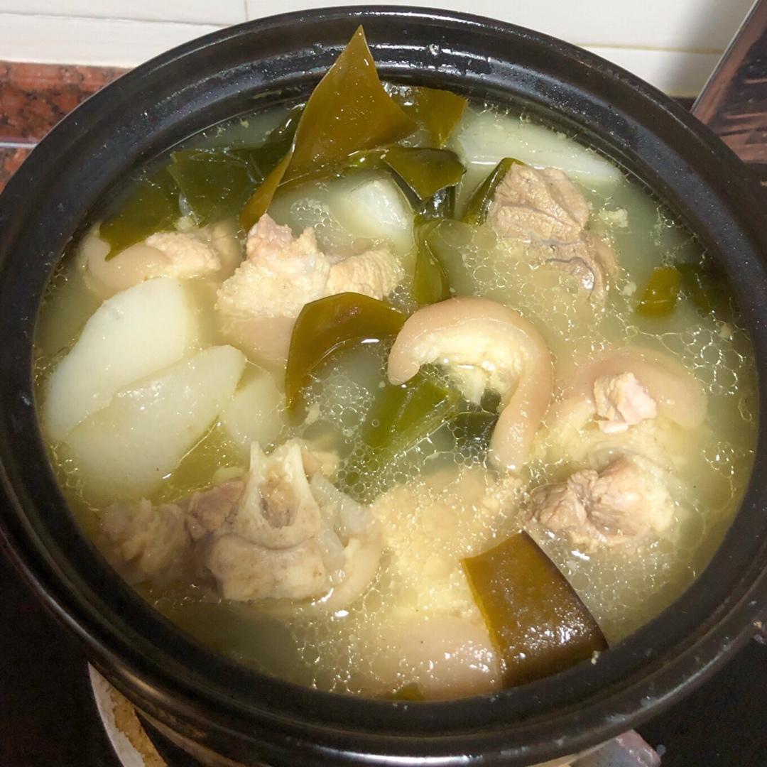 eternal ゜-1做的猪蹄海带汤