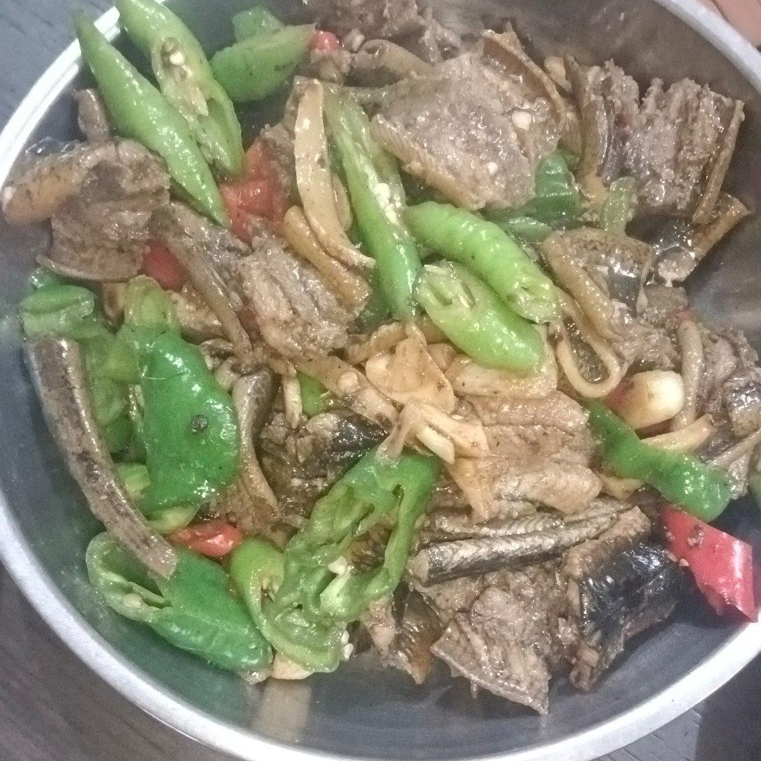 辣椒炒黄鳝