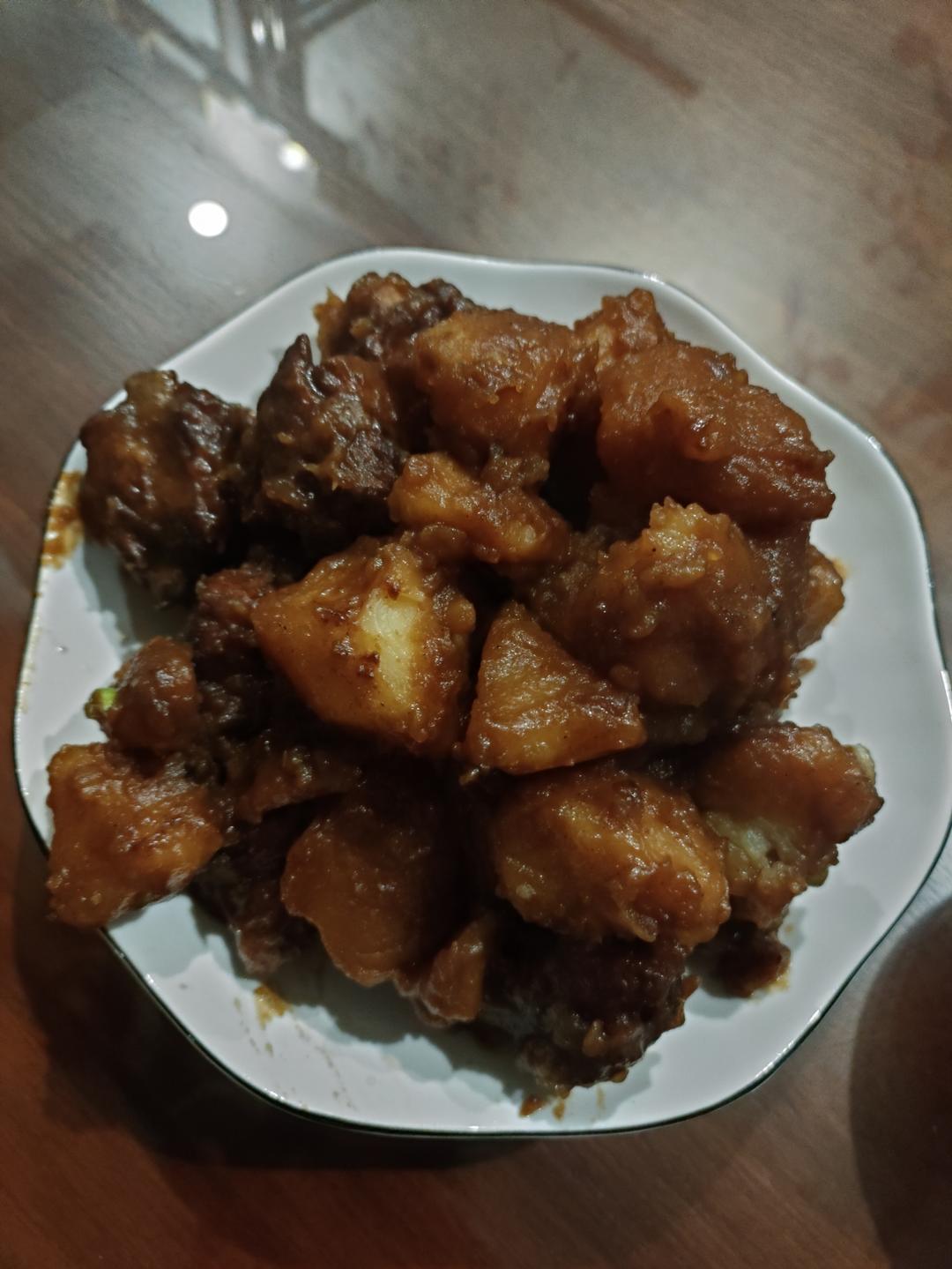 🔥巨好吃的红烧排骨炖土豆❗️懒人版轻松做拿手菜