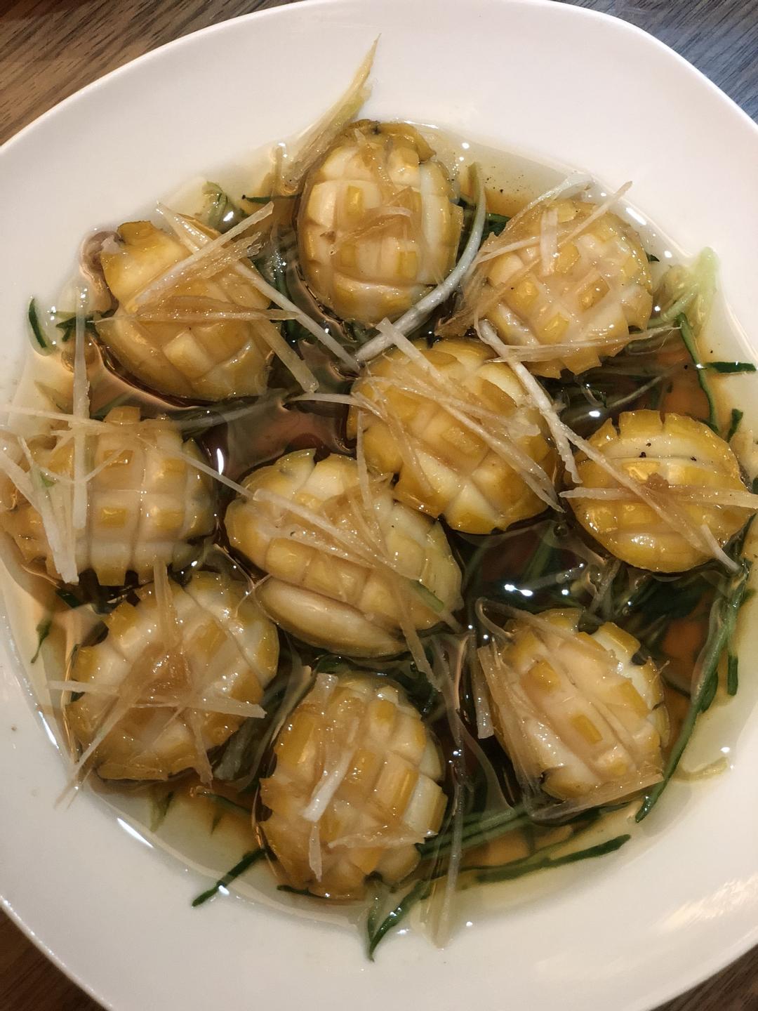 清蒸鲍鱼的做法