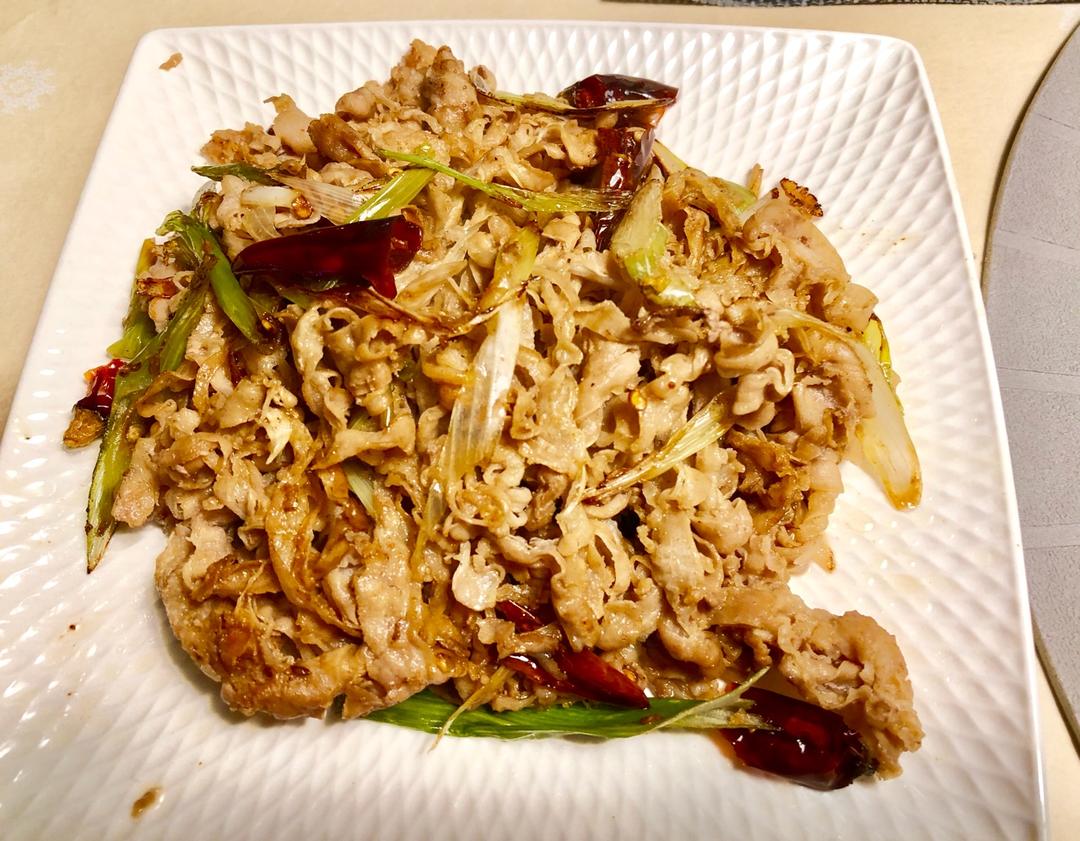 葱爆羊肉