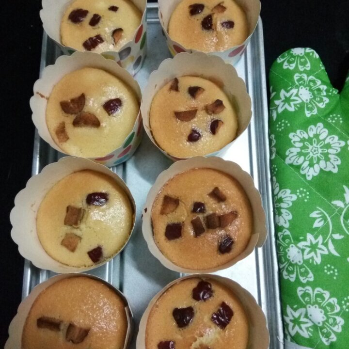 棉花纸杯蛋糕