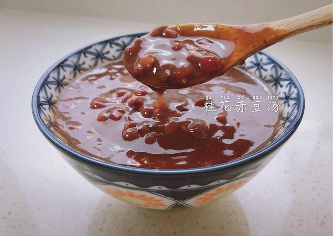 桂花赤豆汤（电饭煲）的做法