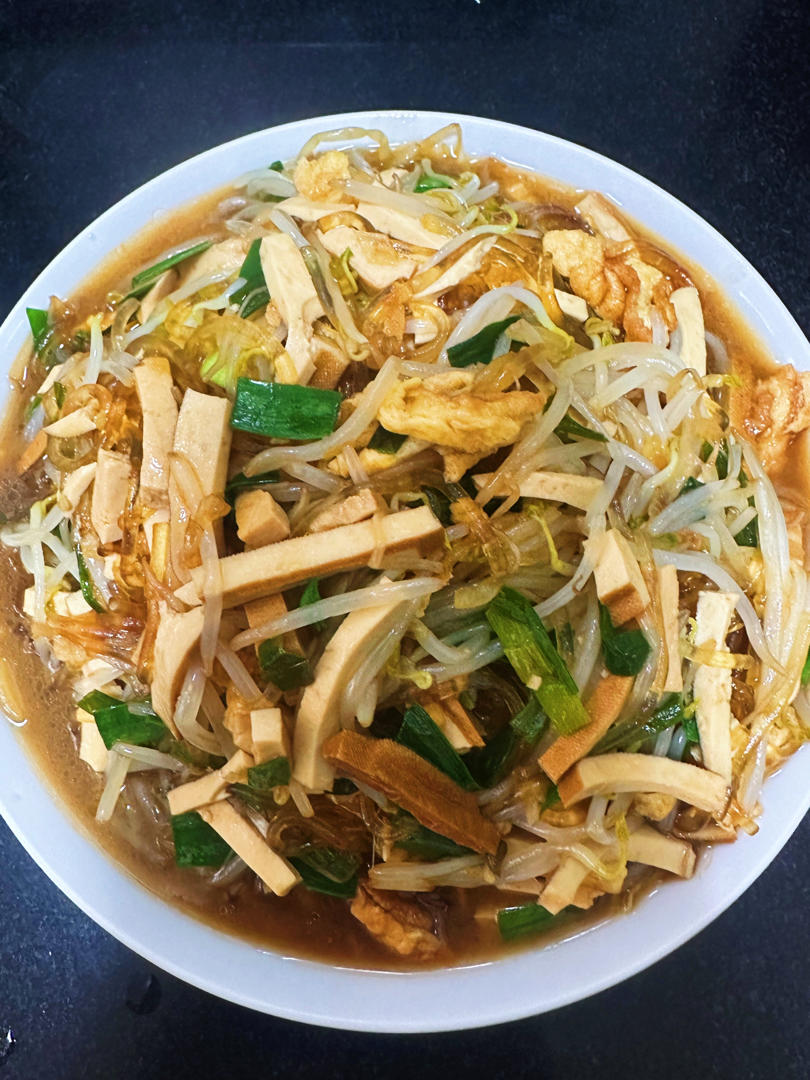 炒合菜～经典的拌饭菜，真的太香了