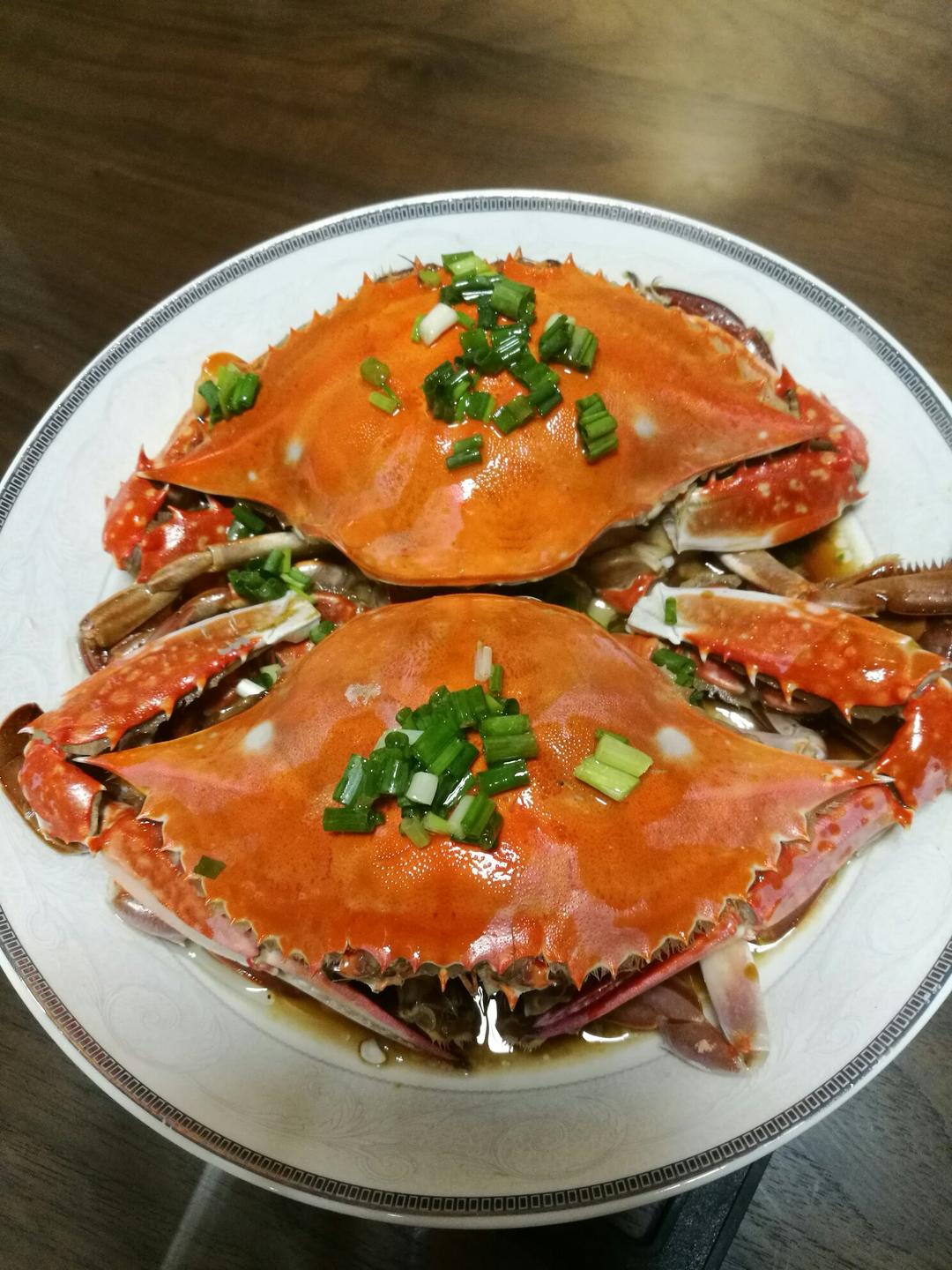 葱油梭子蟹