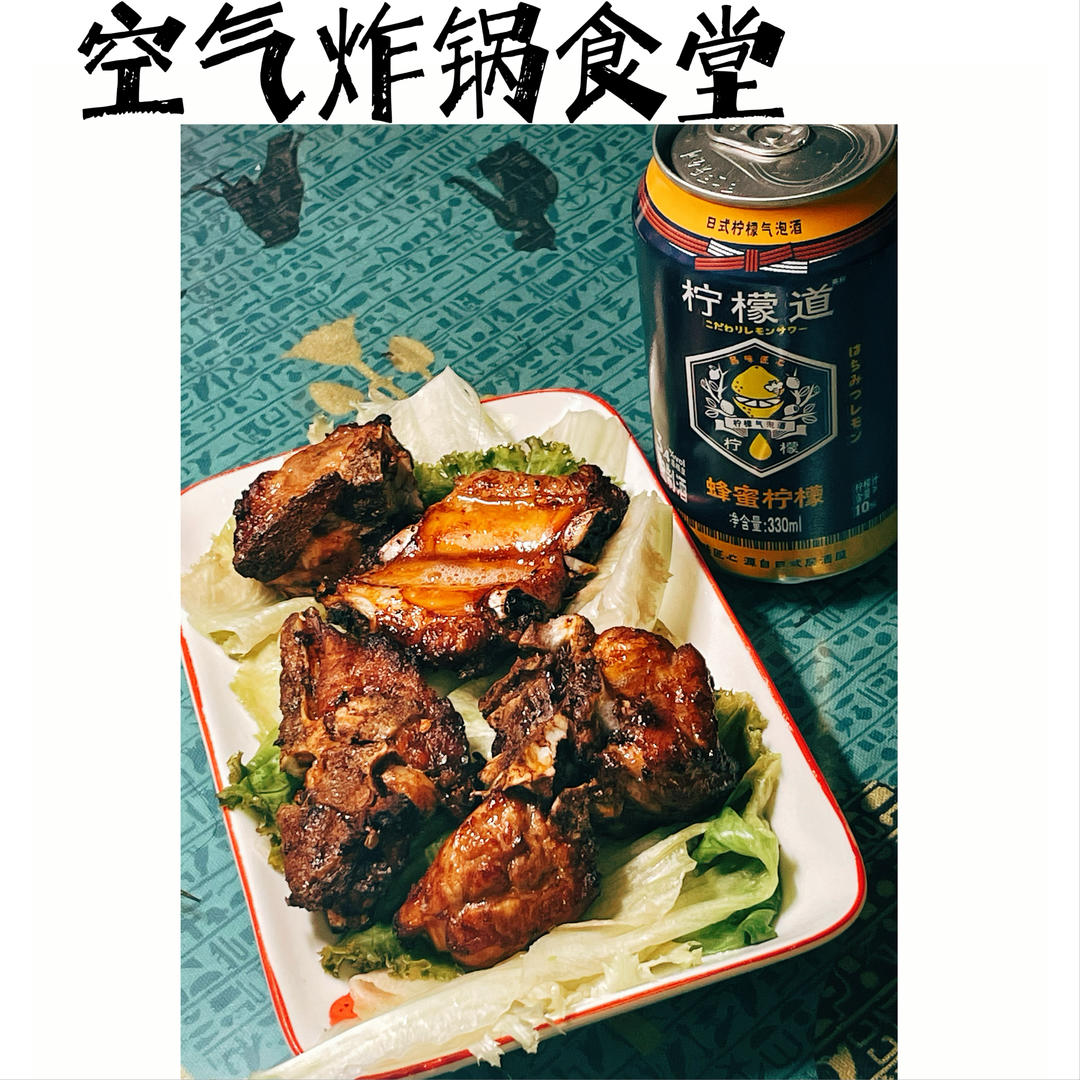 蒜香小排骨们-空气炸锅健康版