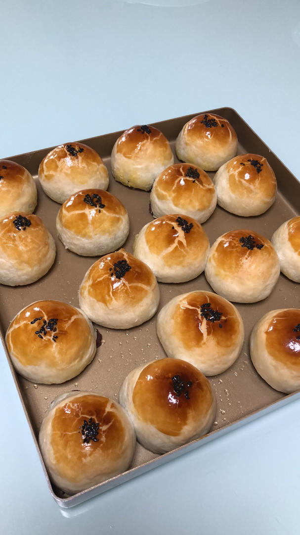 蛋黄酥，手工蛋黄酥