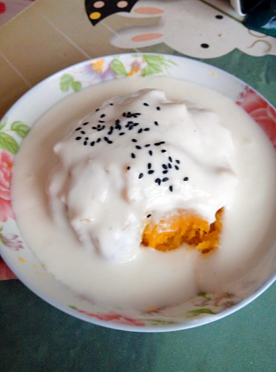 酸奶红薯泥