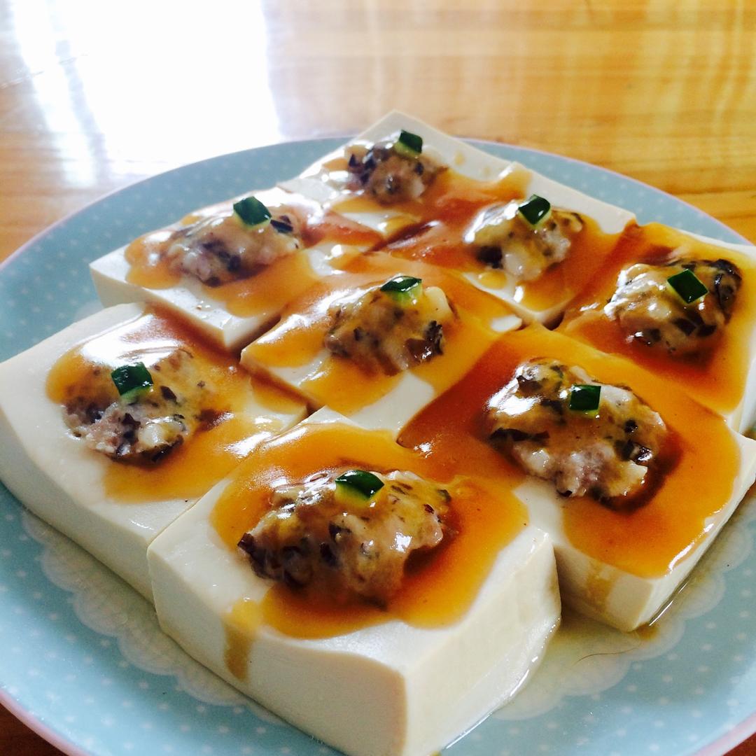 云淡风清gz做的清蒸酿豆腐(附视频)