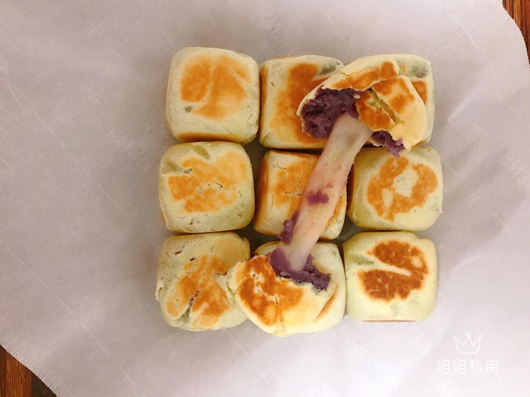 【爆浆紫薯仙豆糕】