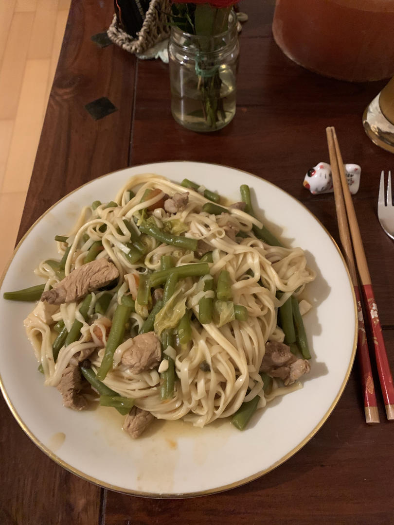 豆角焖面