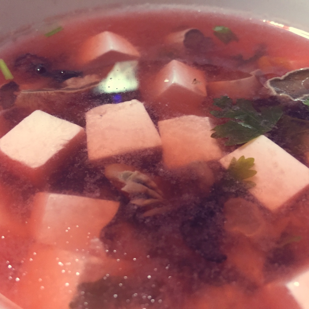 红菇豆腐汤