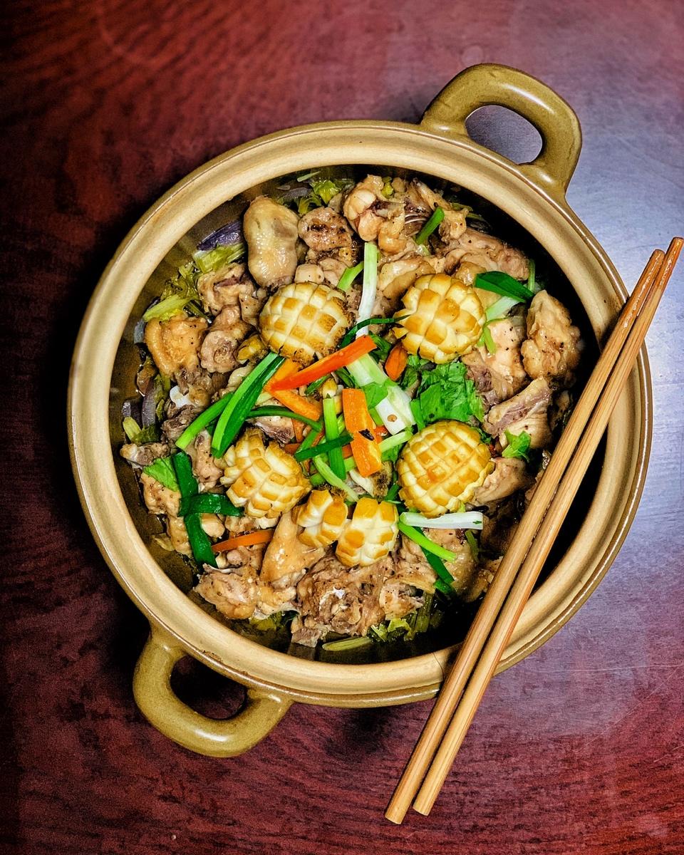 【生啫鱼头煲】鱼头烧的啫啫叫，广东第一煲！