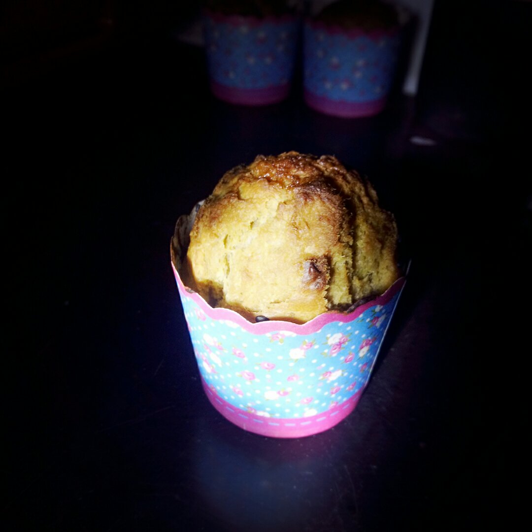 红糖全麦香蕉马芬