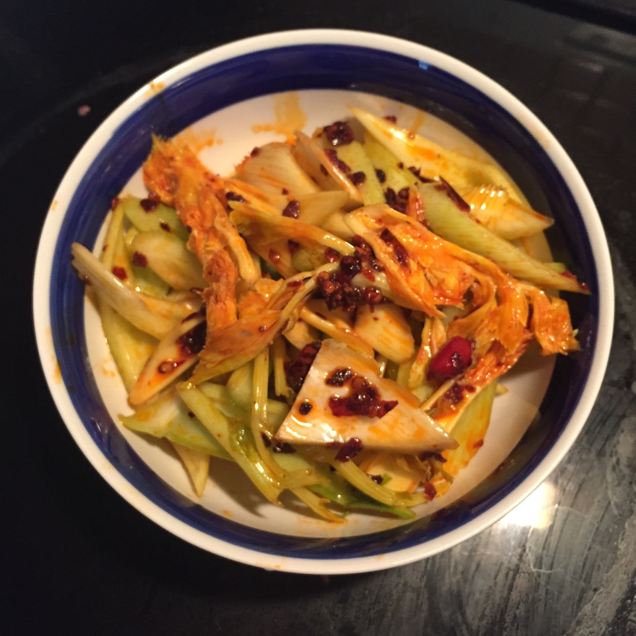 家常拌菜咸菜新鲜咸菜