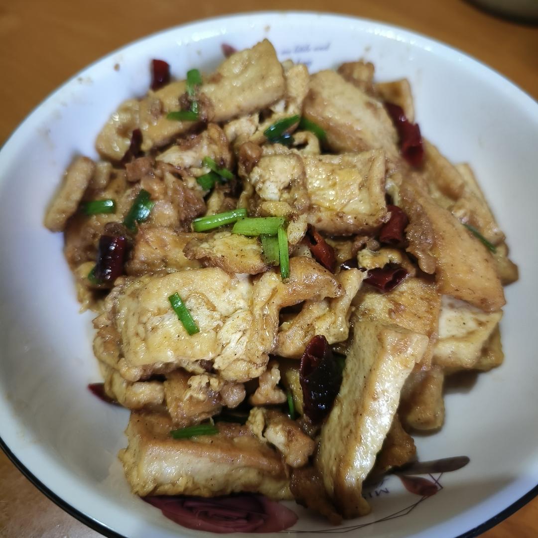 外焦里嫩的香煎豆腐