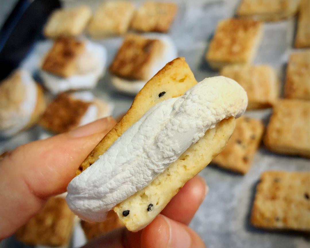 泡打粉版苏打饼干（附可拉丝的懒人牛扎饼）的做法 步骤10