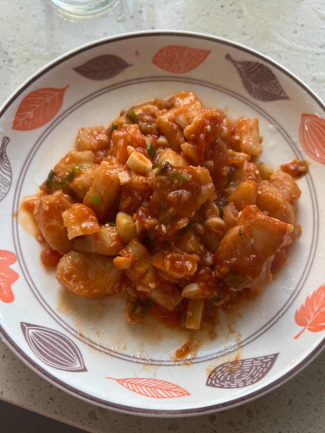 番茄鱼巴沙鱼（也可以用番茄龙利鱼），番茄酱汁超浓郁，营养又下饭！