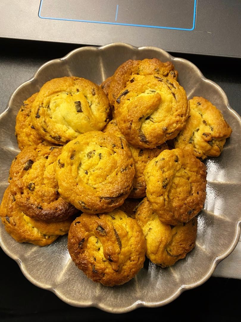 葱香曲奇——酥脆的咸味饼干