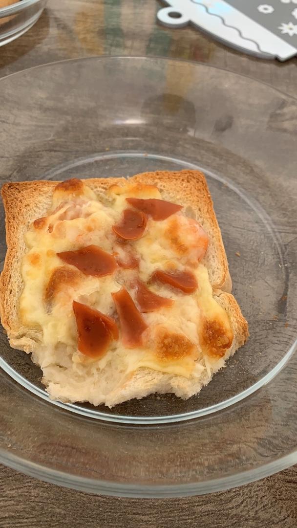 馋哭的小孩，最爱的芝士吐司！