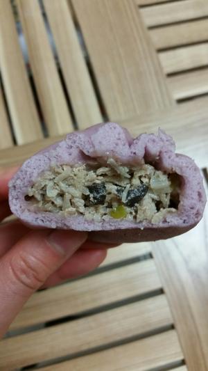 紫薯猪肉莲藕包子的做法 步骤27