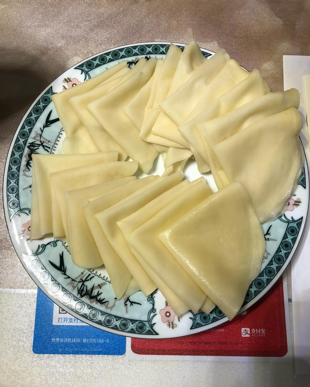 春饼 —薄如纸