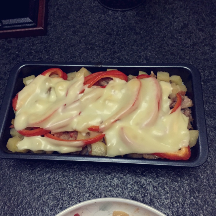 番茄鸡肉浓情焗饭【两人份】