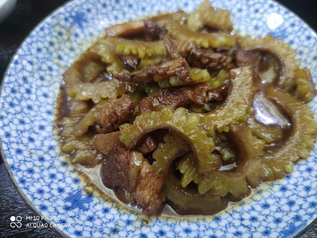 苦瓜红烧肉