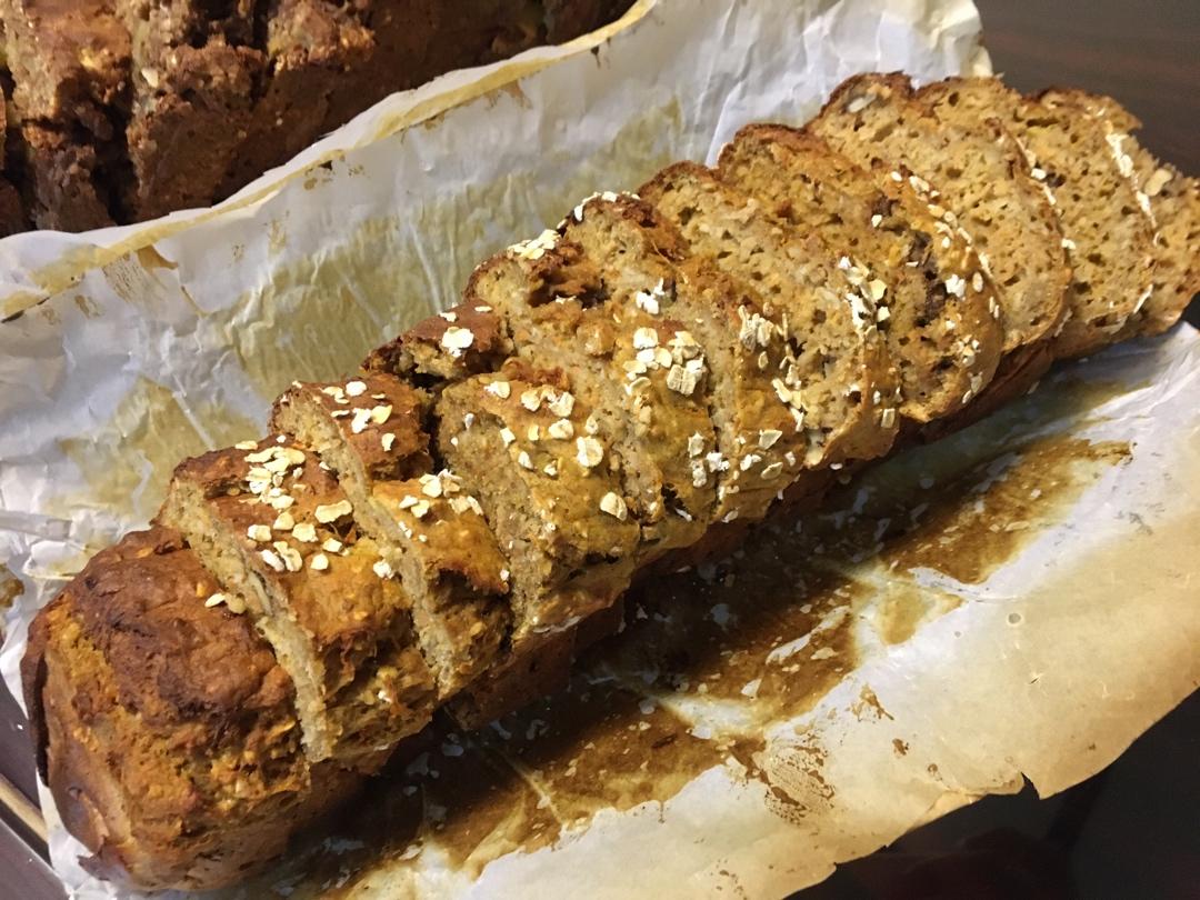 暖香燕麦苹果快手面包丨健康·烘焙