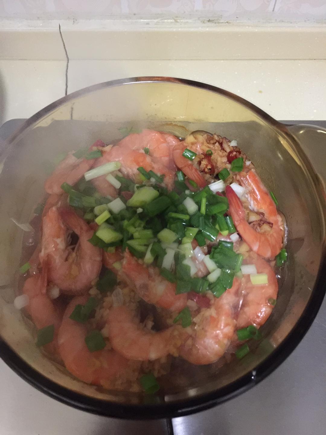 零失误巨好吃的鲜虾粉丝煲的做法