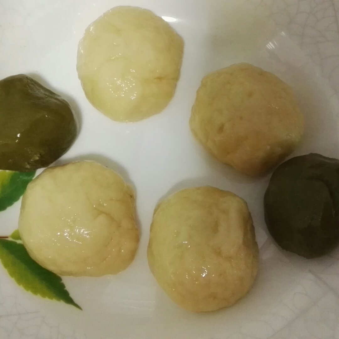 抹茶红豆酥 （详细步骤）