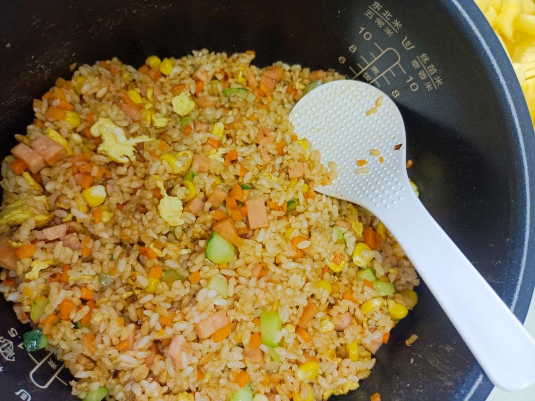 黄金家常炒米饭