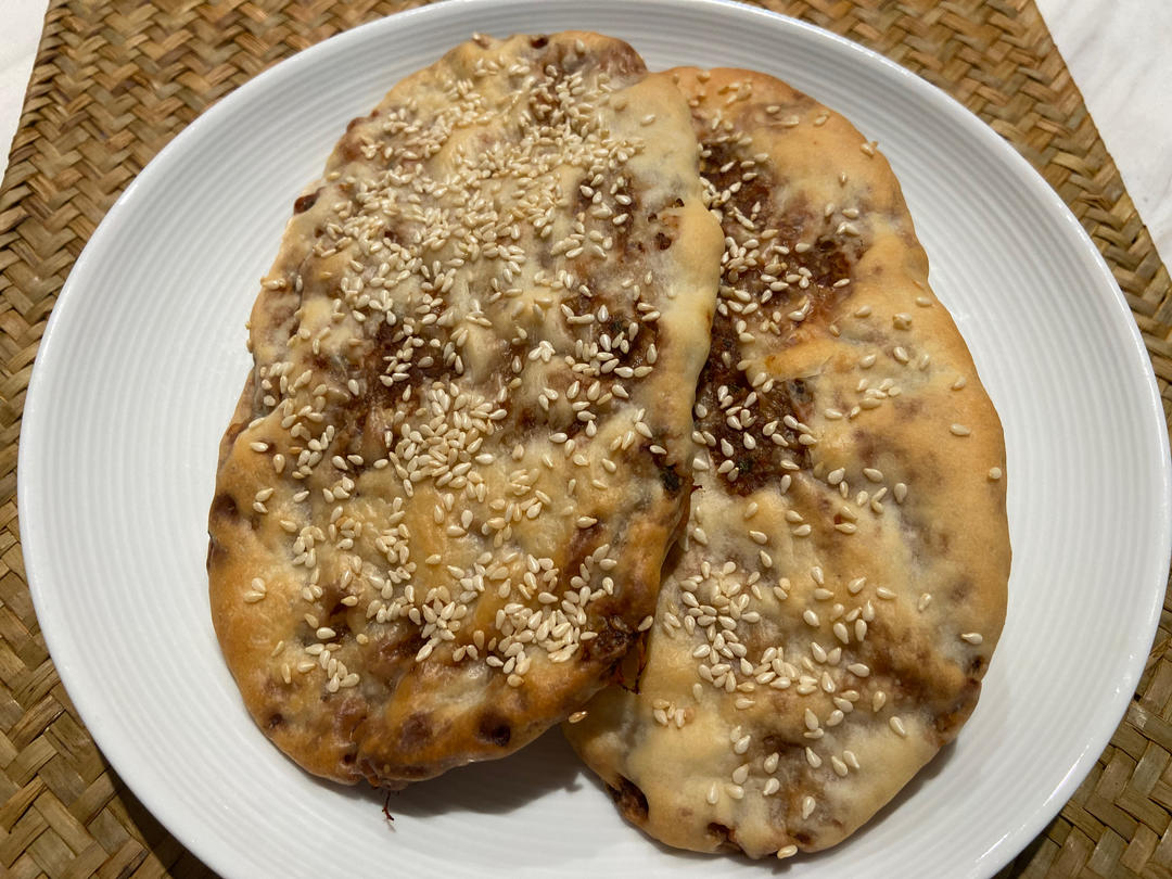 烤箱版鲜肉锅盔