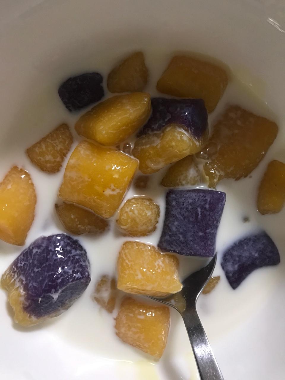 Q弹芋圆的做法 （有视频，学会做柔韧不散的面团）
