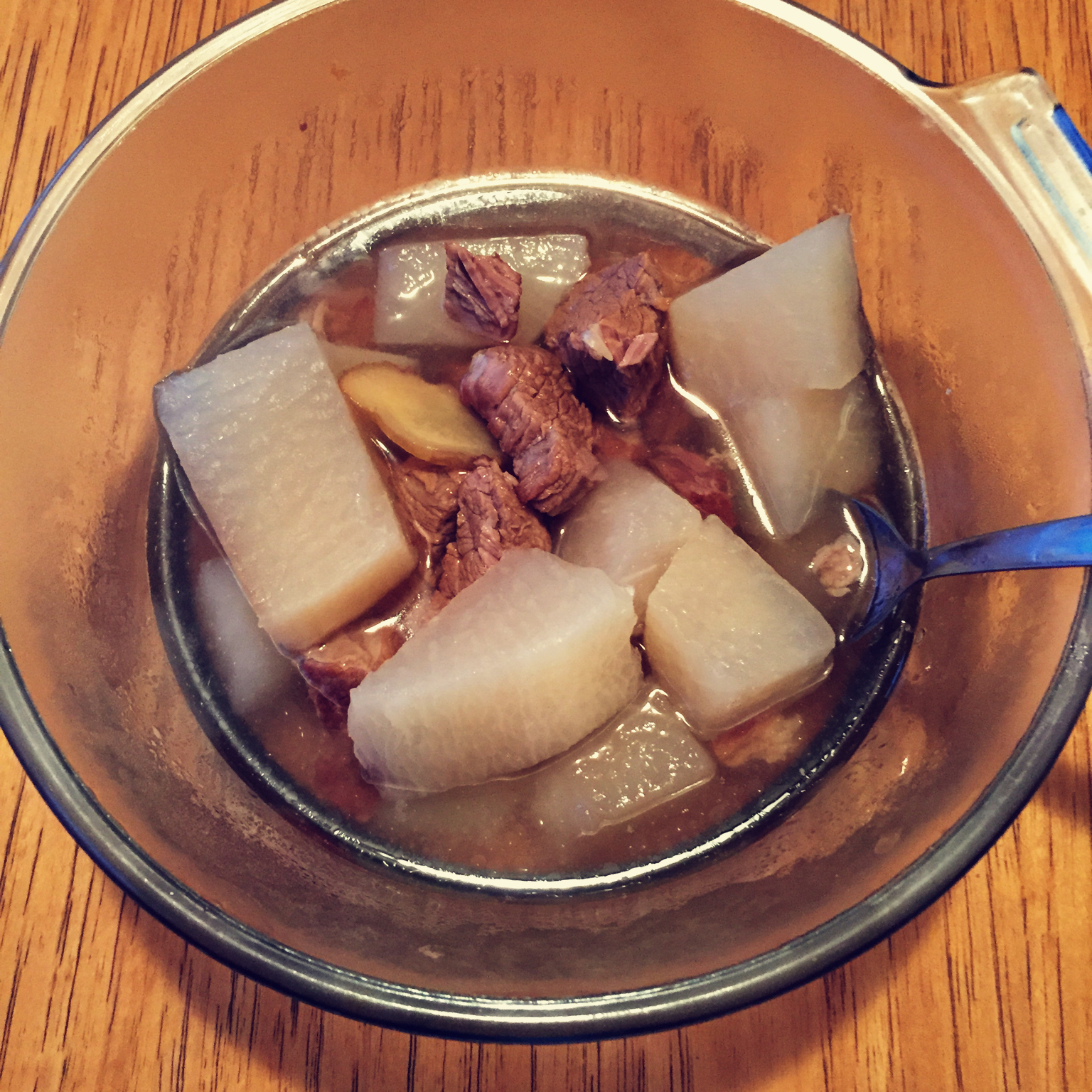 萝卜牛腩清汤