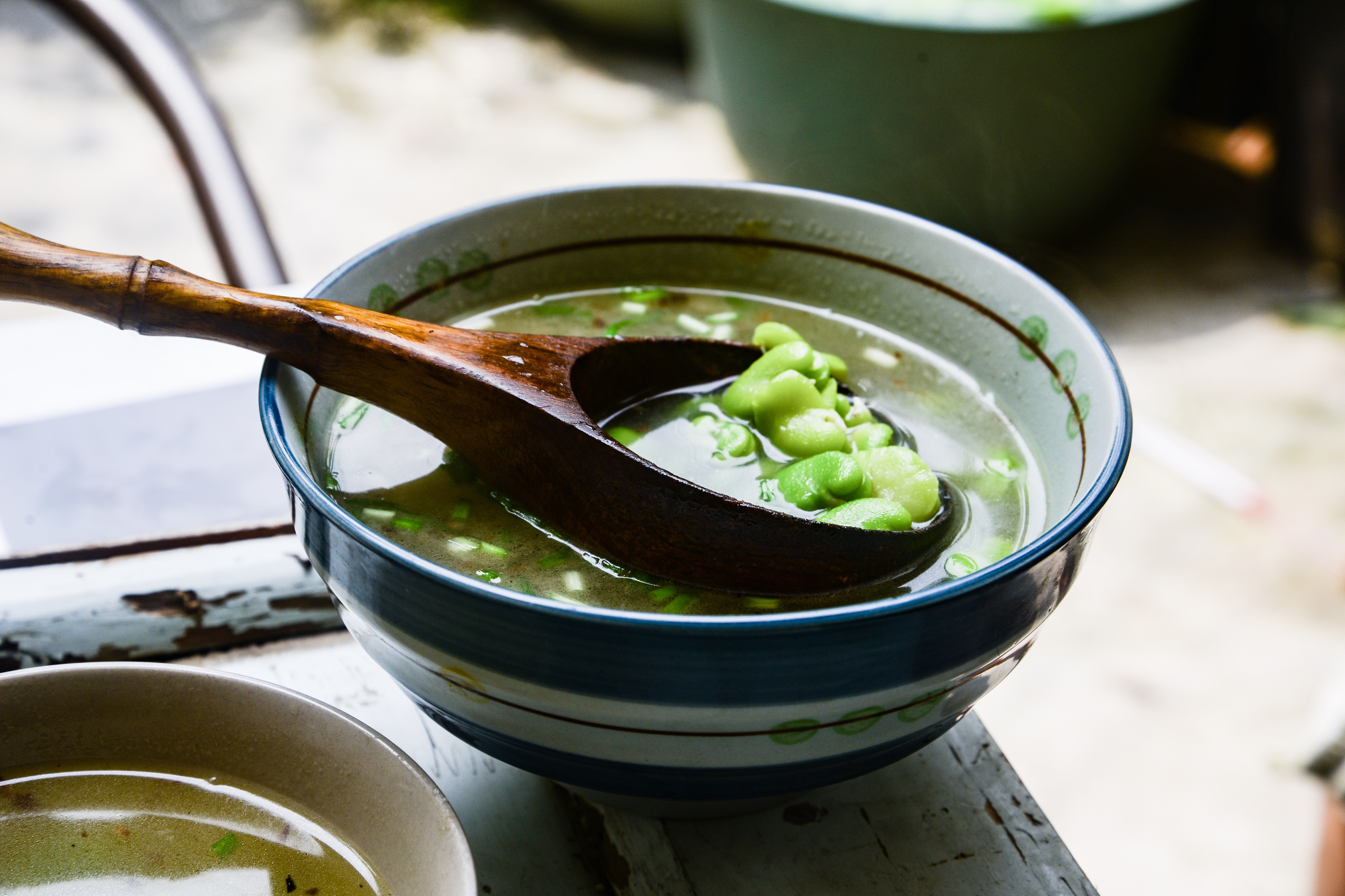 朴素的春日素汤：蚕豆汤的做法