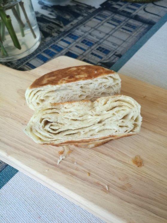 椒盐千层发面饼
