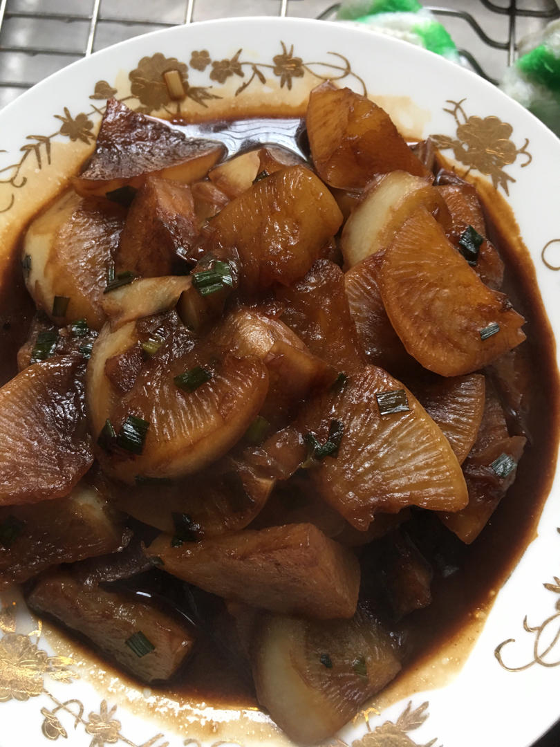 素红烧肉（红烧水萝卜）