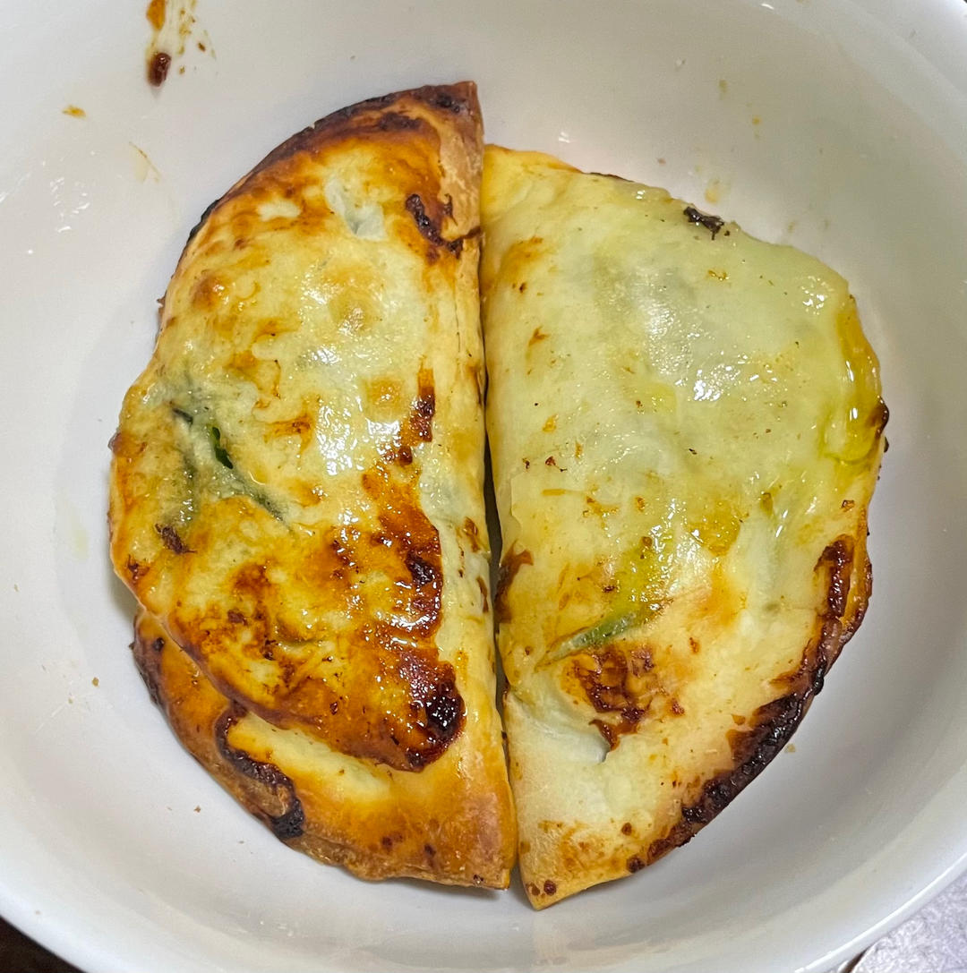 空气炸锅版韭菜鸡蛋盒子