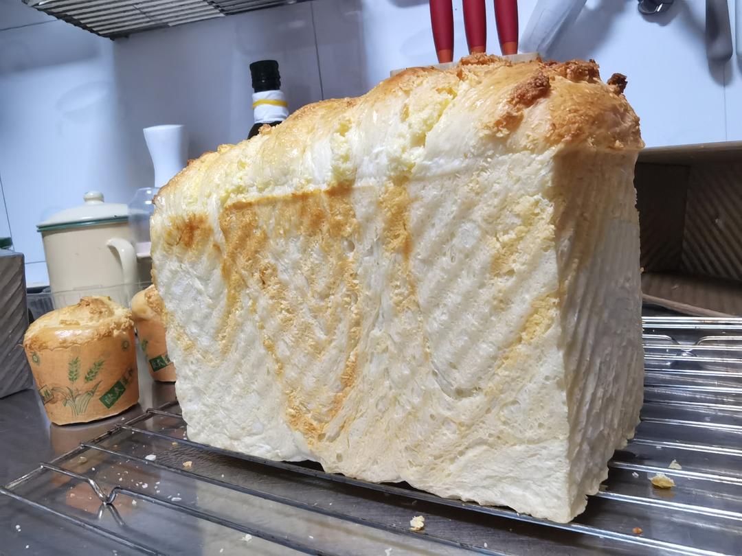 纯奶手撕吐司的做法 步骤1