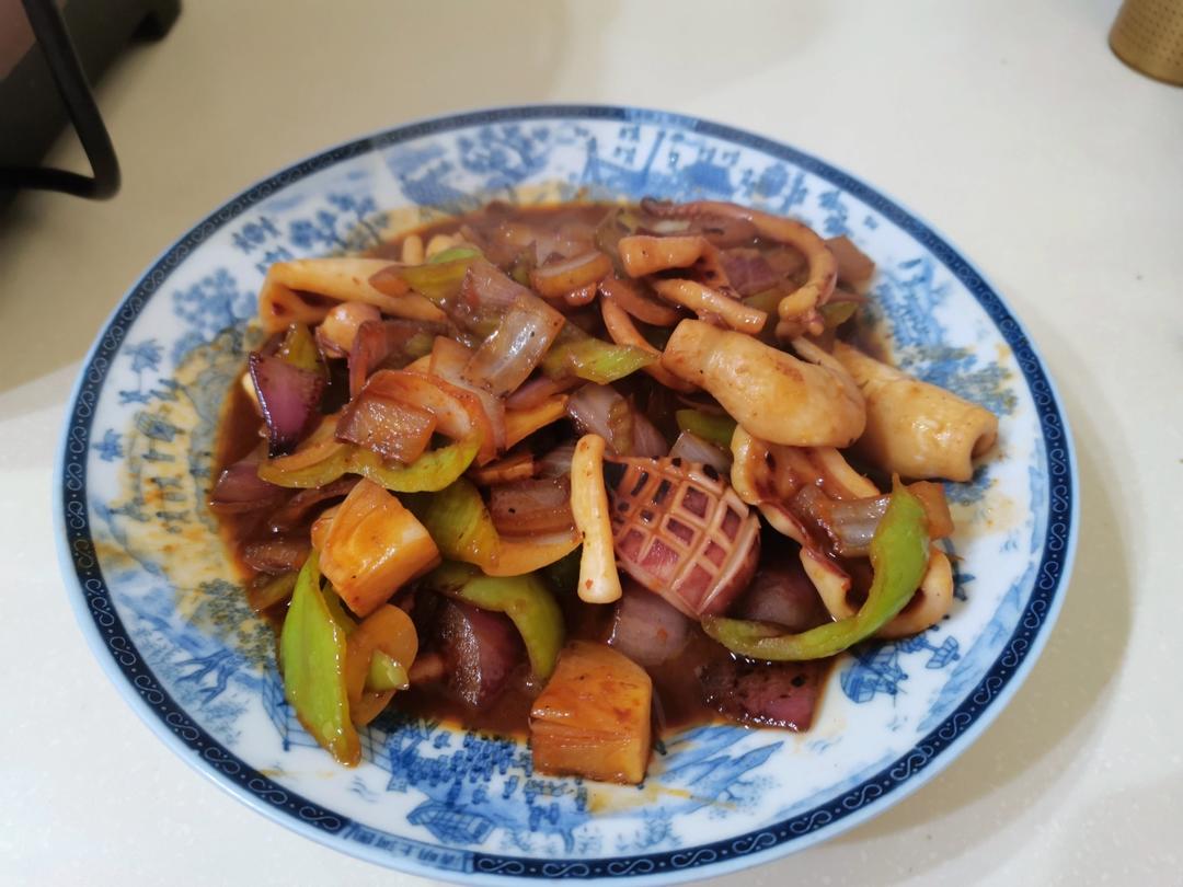 爆炒鱿鱼