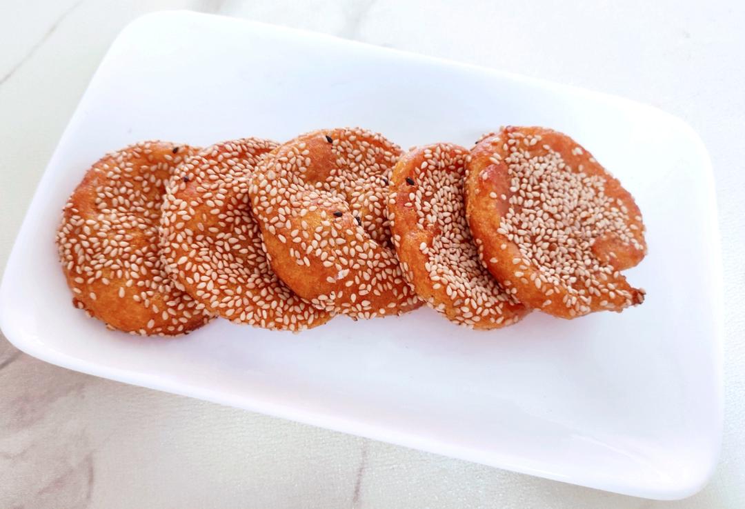 平底锅就能做!香甜软糯的南瓜饼