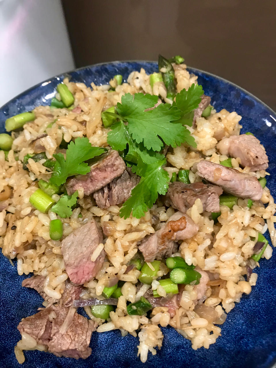 牛排粒炒饭