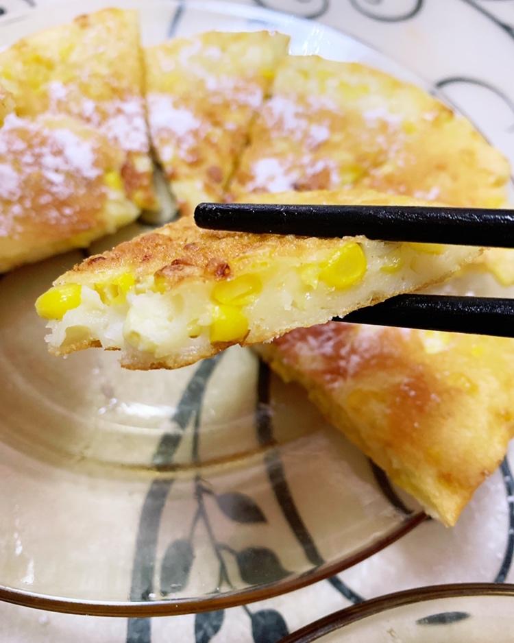 金黄酥脆の玉米烙