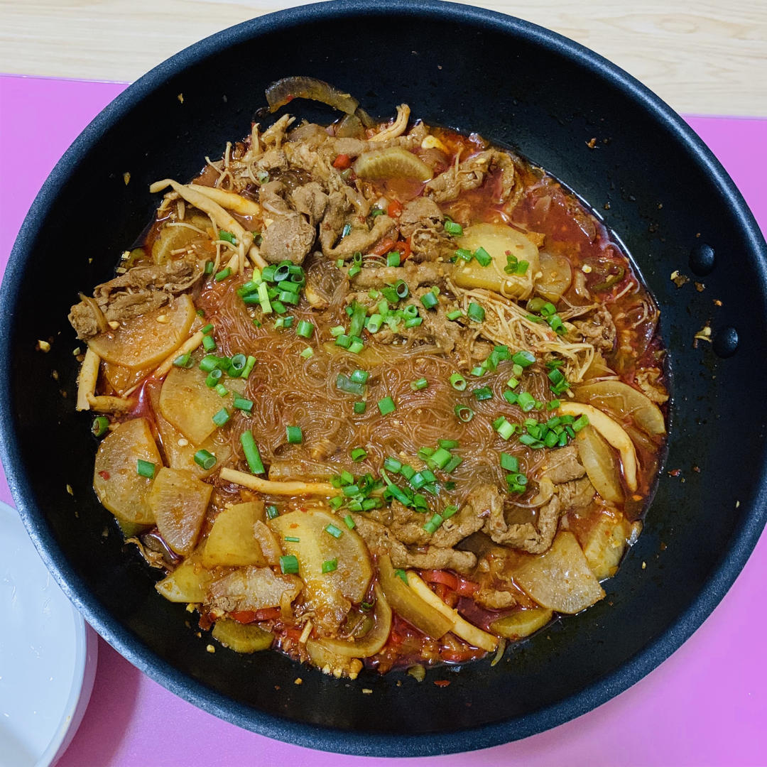 韩式辣牛肉汤【曼食慢语】