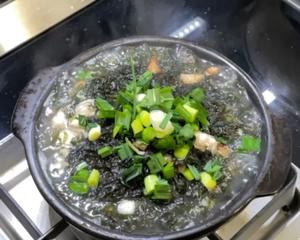 简单的紫菜海蛎煲的做法 步骤5