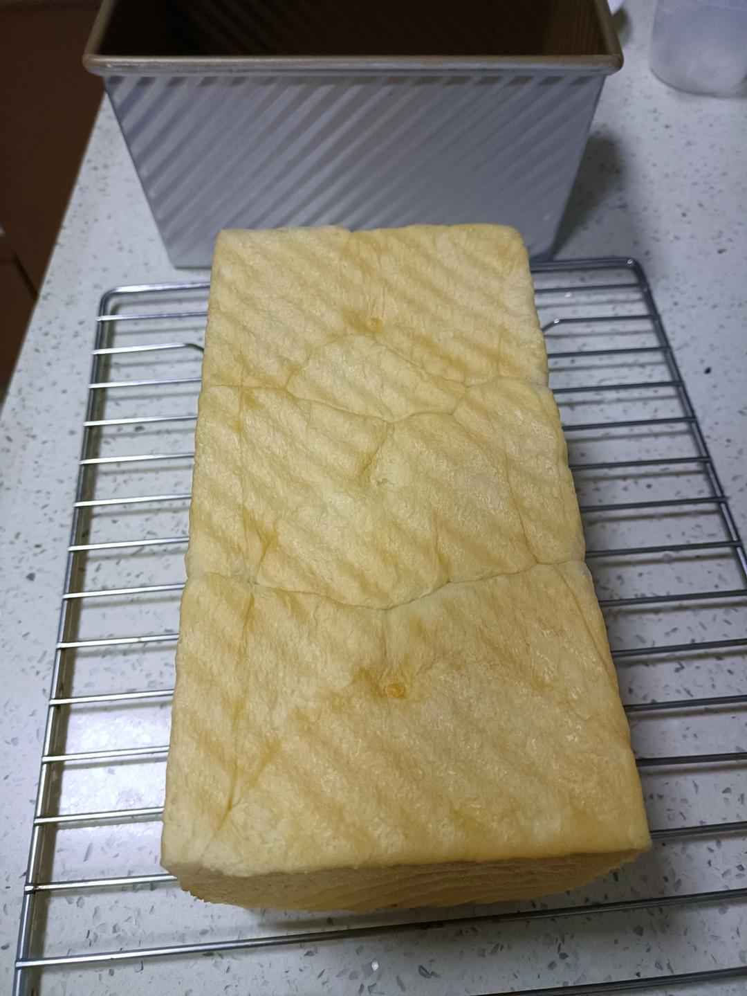 汤种法🍞春来吐司，绵软如云，超好吃！