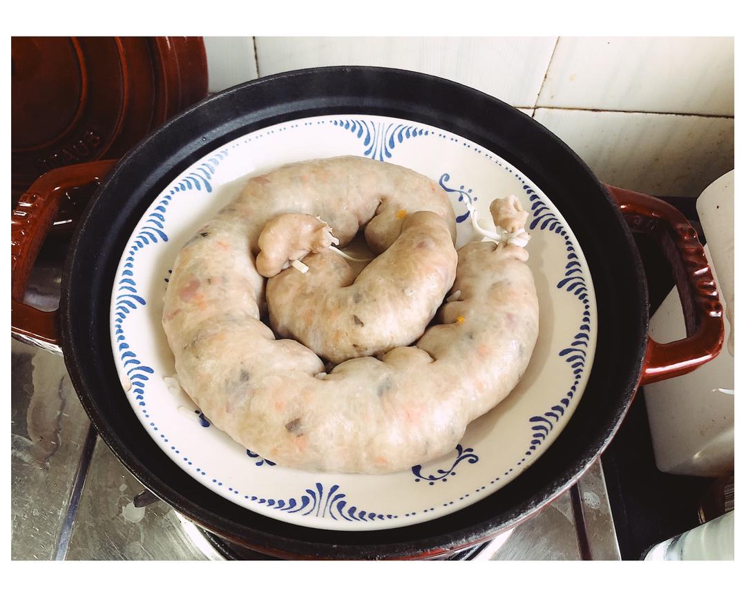 猪大肠糯米的做法