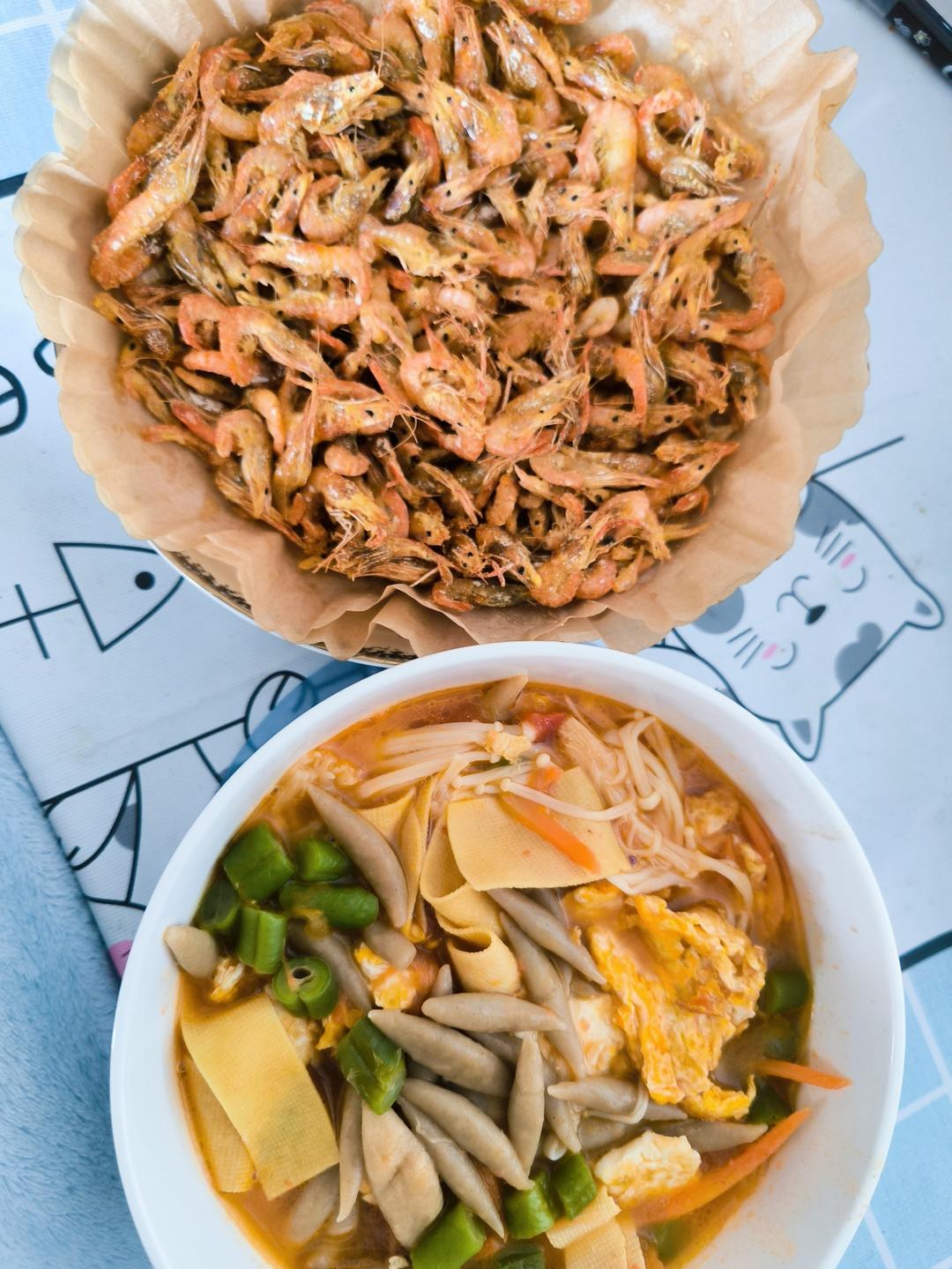 番茄莜面鱼鱼