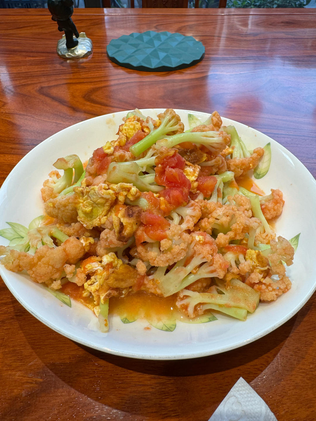 西红柿鸡蛋菜花